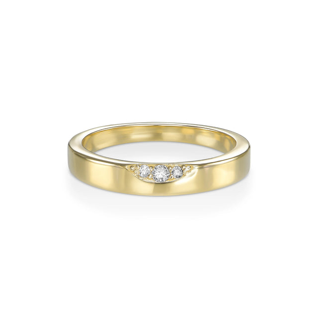 CELEVA RING, Packshot, Yellow Gold