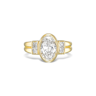 OVAL TREASURE RING