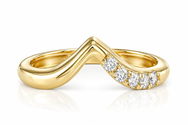 ELAN RING, Packshot, Yellow Gold