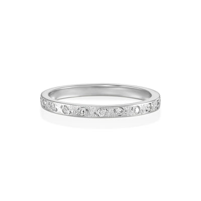 SHELLY WHITE DIAMOND RING