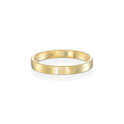 THICK ROUGH WEDDING RING 3 MM