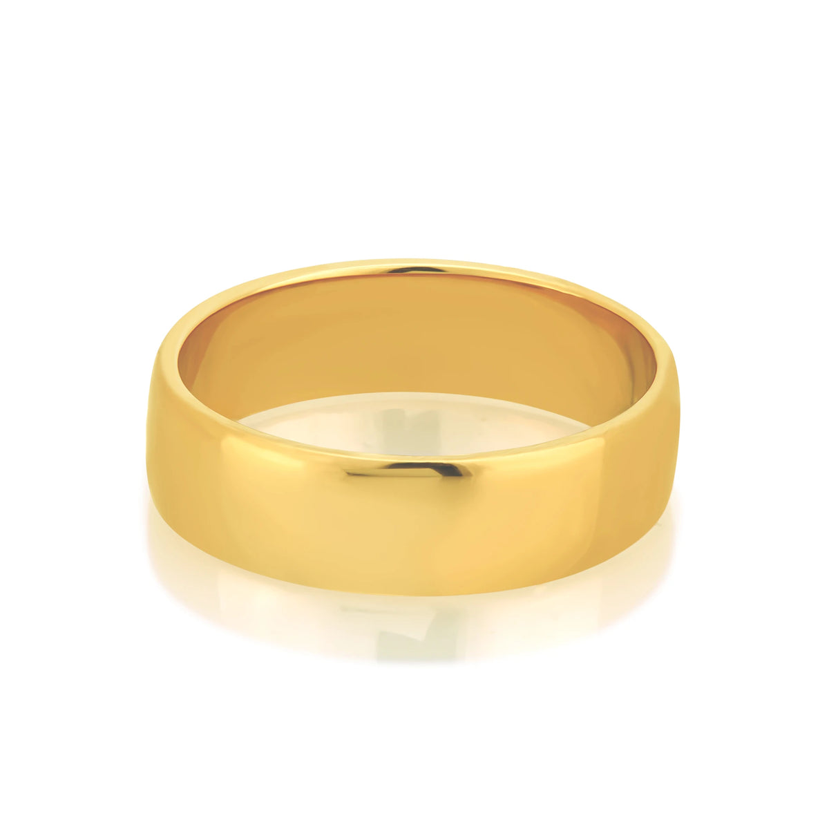 THICK SMOOTH WEDDING RING