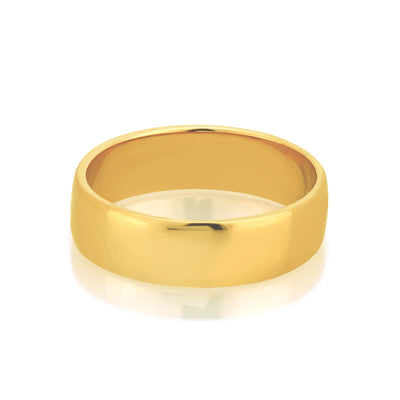 THICK SMOOTH WEDDING RING